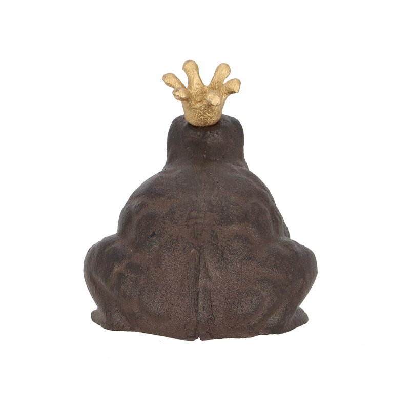 Esschert Design Frog With Crown
