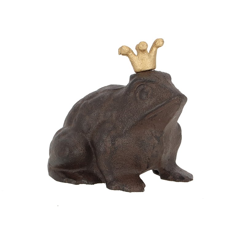 Esschert Design Frog With Crown