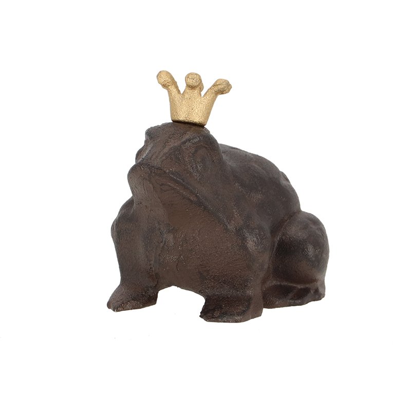 Esschert Design Frog With Crown