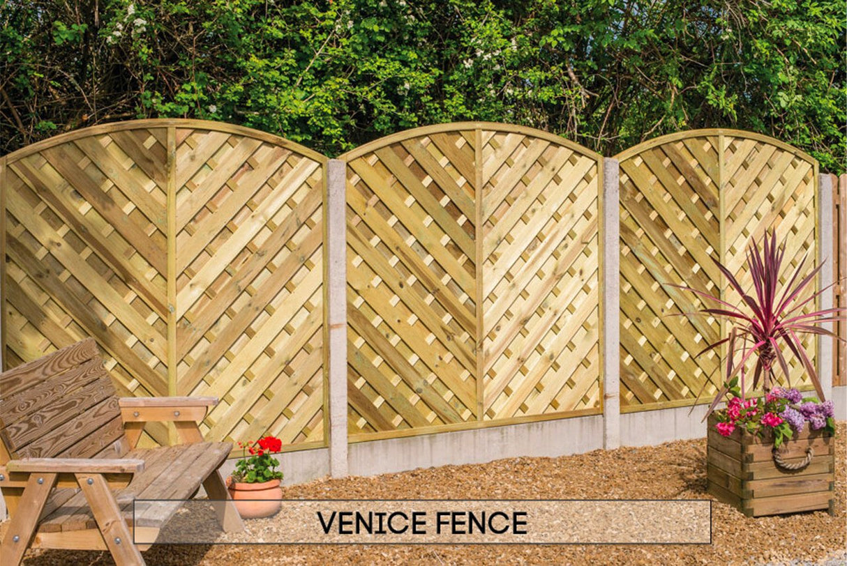 Venice Fence Panel 1.8m x 1.8m