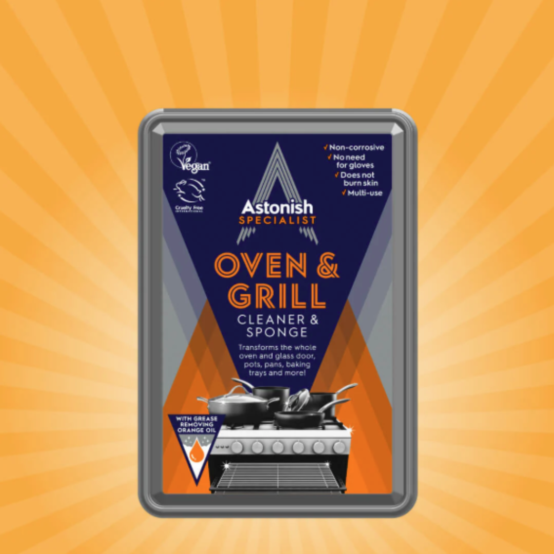 Astonish Specialist Oven & Grill Cleaner with Sponge