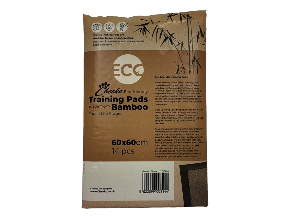 Cheeko Bamboo Puppy Training Pads 14 Pack