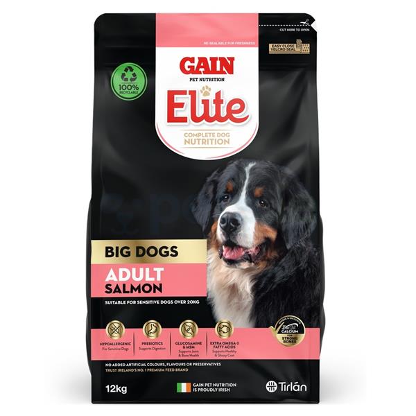 Gain Elite Big Dog Adult Salmon 12kg