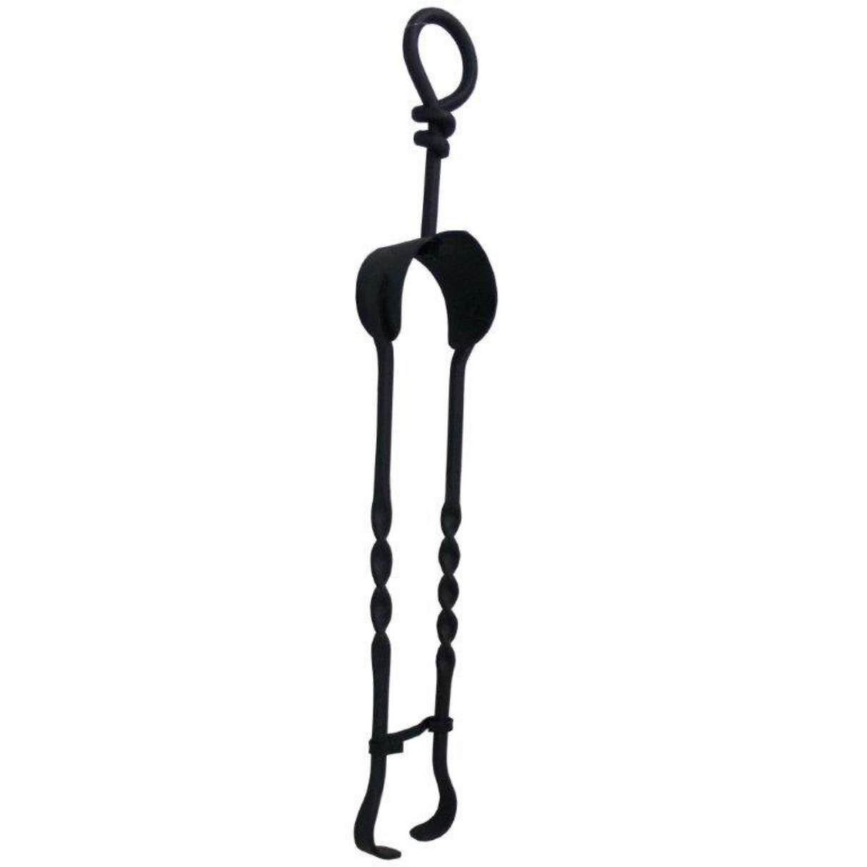Mansion Ring & Twist Coal Tongs 45cm