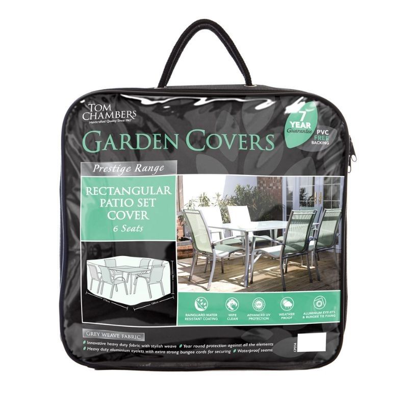Tom Chambers Prestige Rectangular Patio set cover