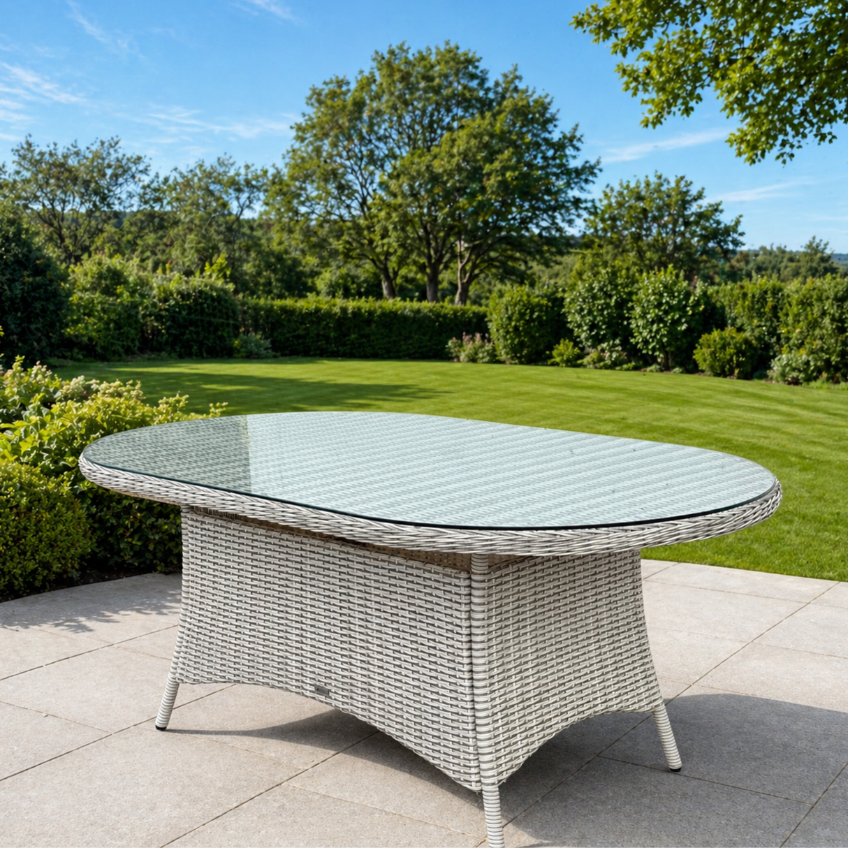 Rattan Delano Deluxe Outdoor Dining Set