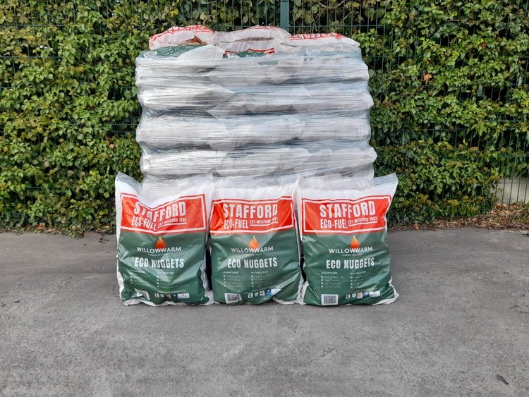 WillowWarm Eco Nuggets 14kg - 25 bags