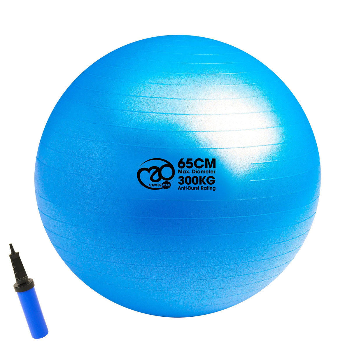 300kg anti-burst Swiss ball with pump 65cm