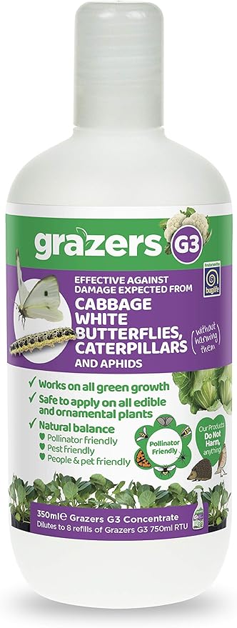 Grazers G3 350ml Concentrate - Cabbage White Butterfly, Caterpillar and Aphid