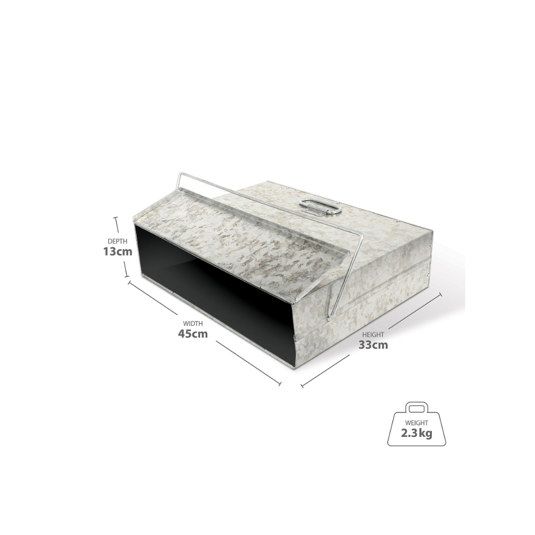 Mansion Ash Carrier - Galvanised Steel