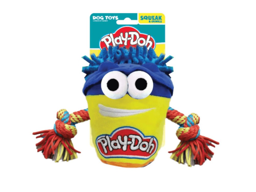 Hasbro Playdoh t-shirt rope tug 7"