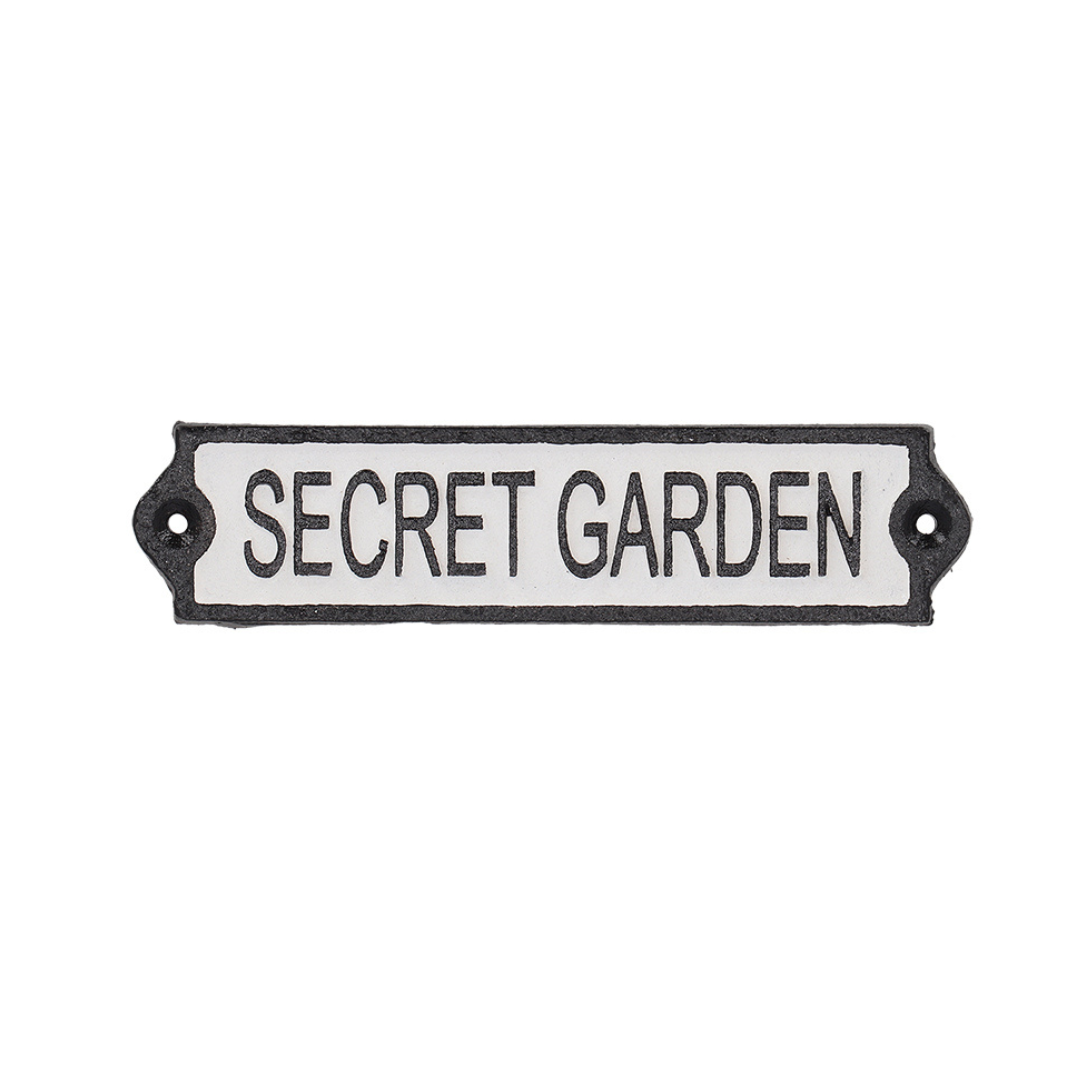 Esschert Design Secret Garden Door Sign
