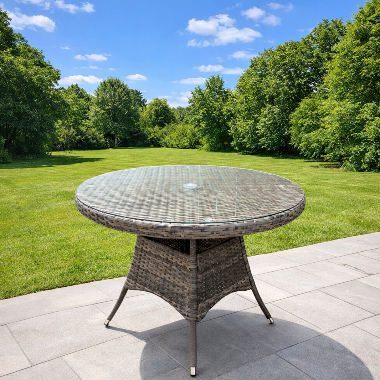 Milan 4 Seat Outdoor Dining Set