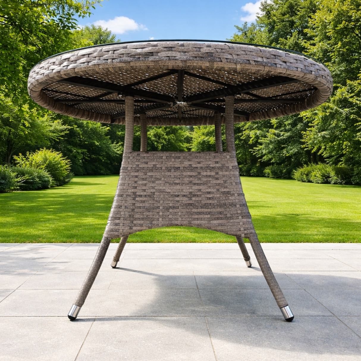 Milan 4 Seat Outdoor Dining Set