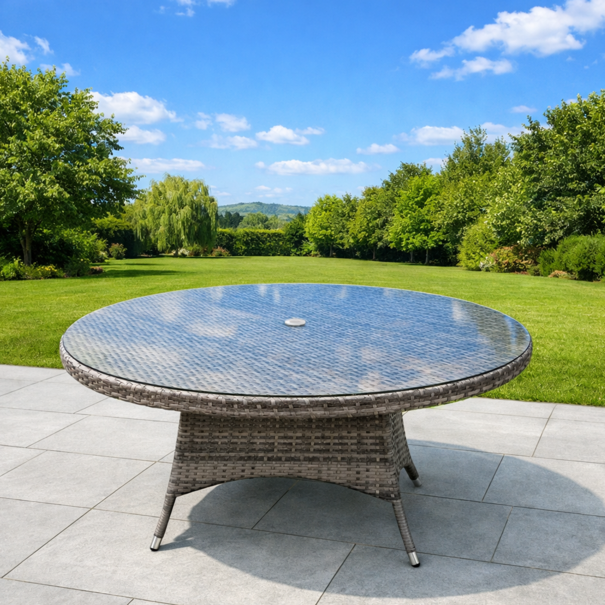 Milan 6 Seat Outdoor Dining Set