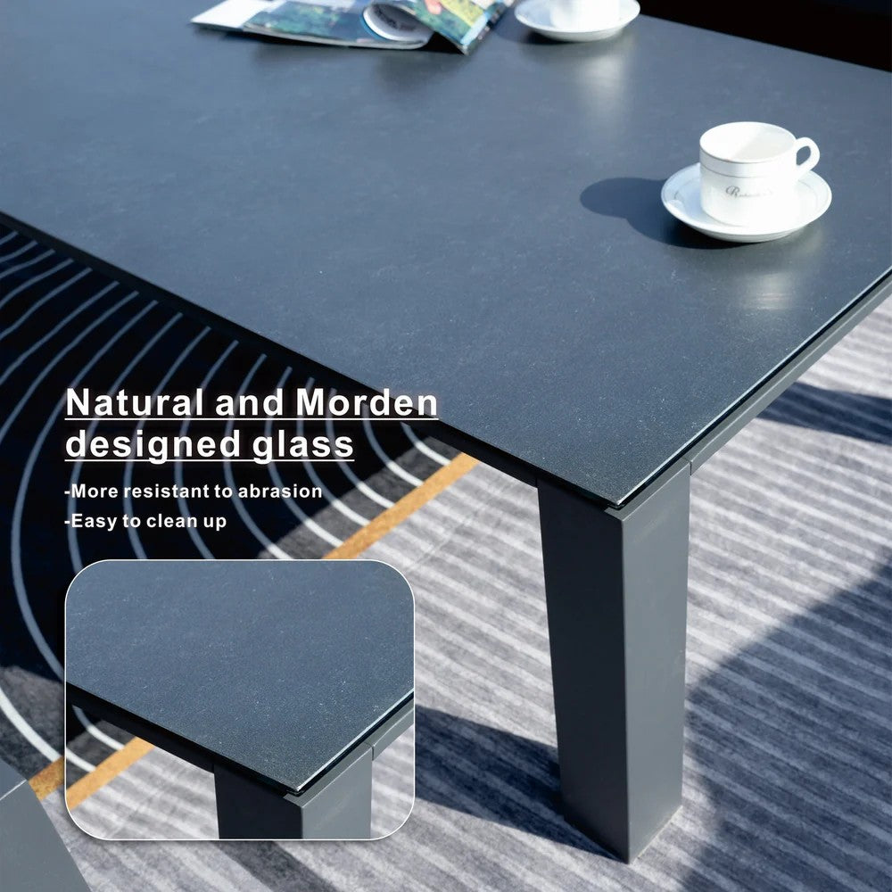 Mimo Arve 4 Seater Aluminium Outdoor Sofa Set