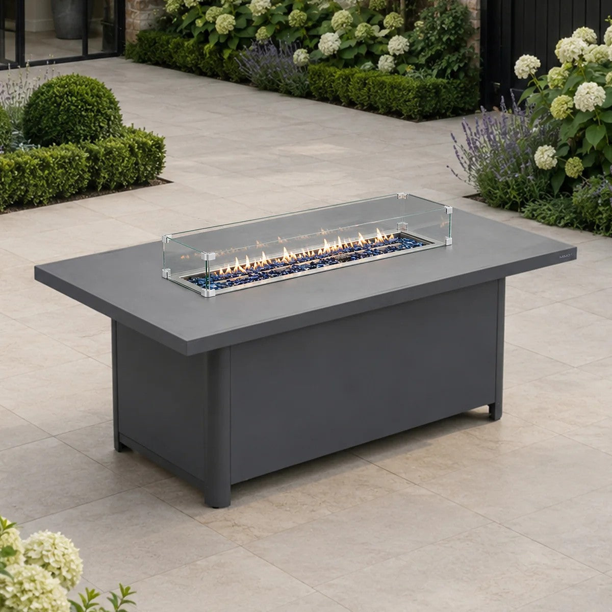 Mimo Talara 7 Piece Outdoor Dining Fire pit Set