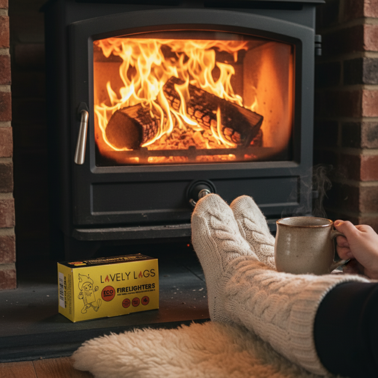 Lovely Logs Eco Firelighters 50 Pieces