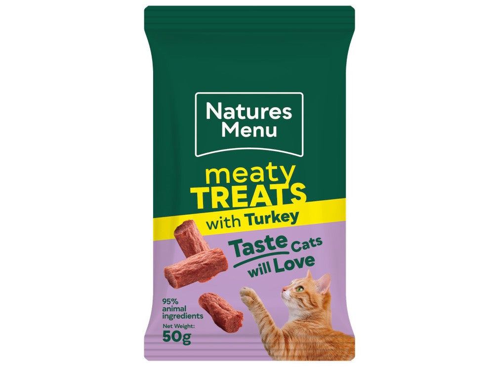 Natures Menu Cat Treats Turkey 50g