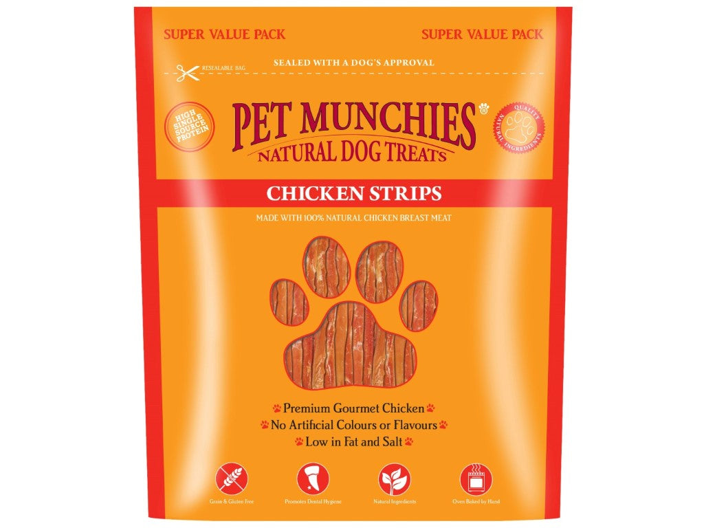 Pet Muchies Chicken Strips 320g