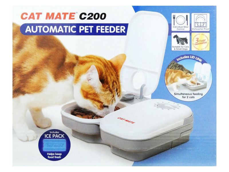 Petmate C200 Automatic 2 meal feeder