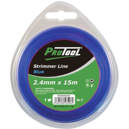 Protool Strimmer Line Blue 2.4mm x15m
