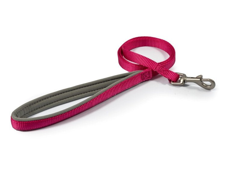 Ancol Viva Air Cushion Nylon Lead 12mm x 1m Raspberry