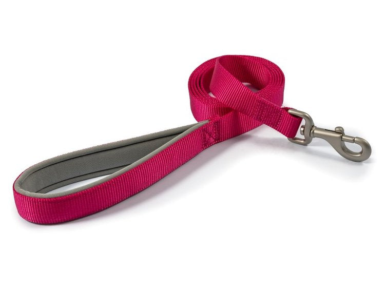 Ancol Viva Air Cushion Nylon Lead 25mm x 1m Raspberry