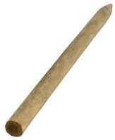 5ft Round Fence Post 3"-4" Diameter - Delivery to Dublin/Kildare/Meath/Wicklow Only