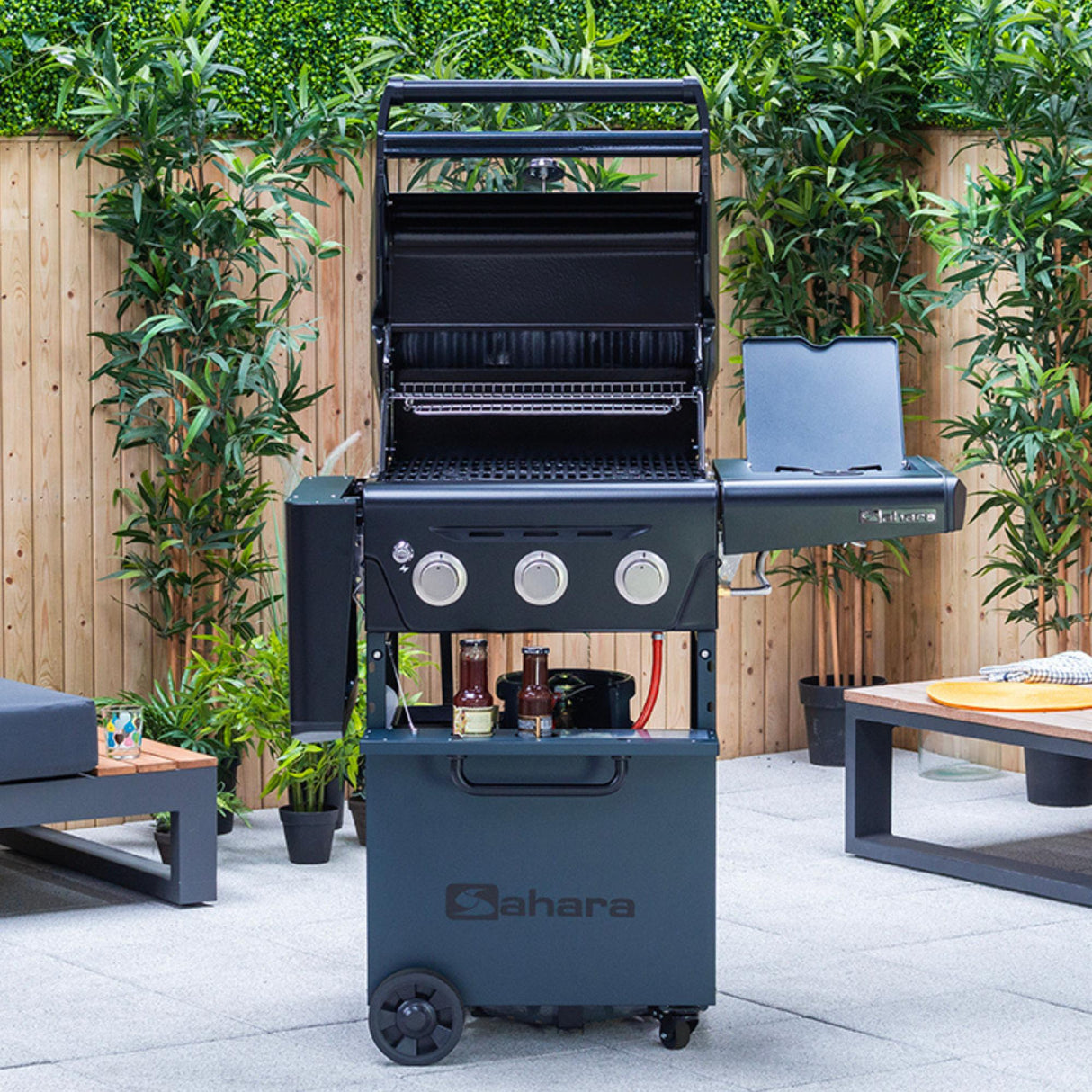Sahara X350 3 Burner Gas BBQ