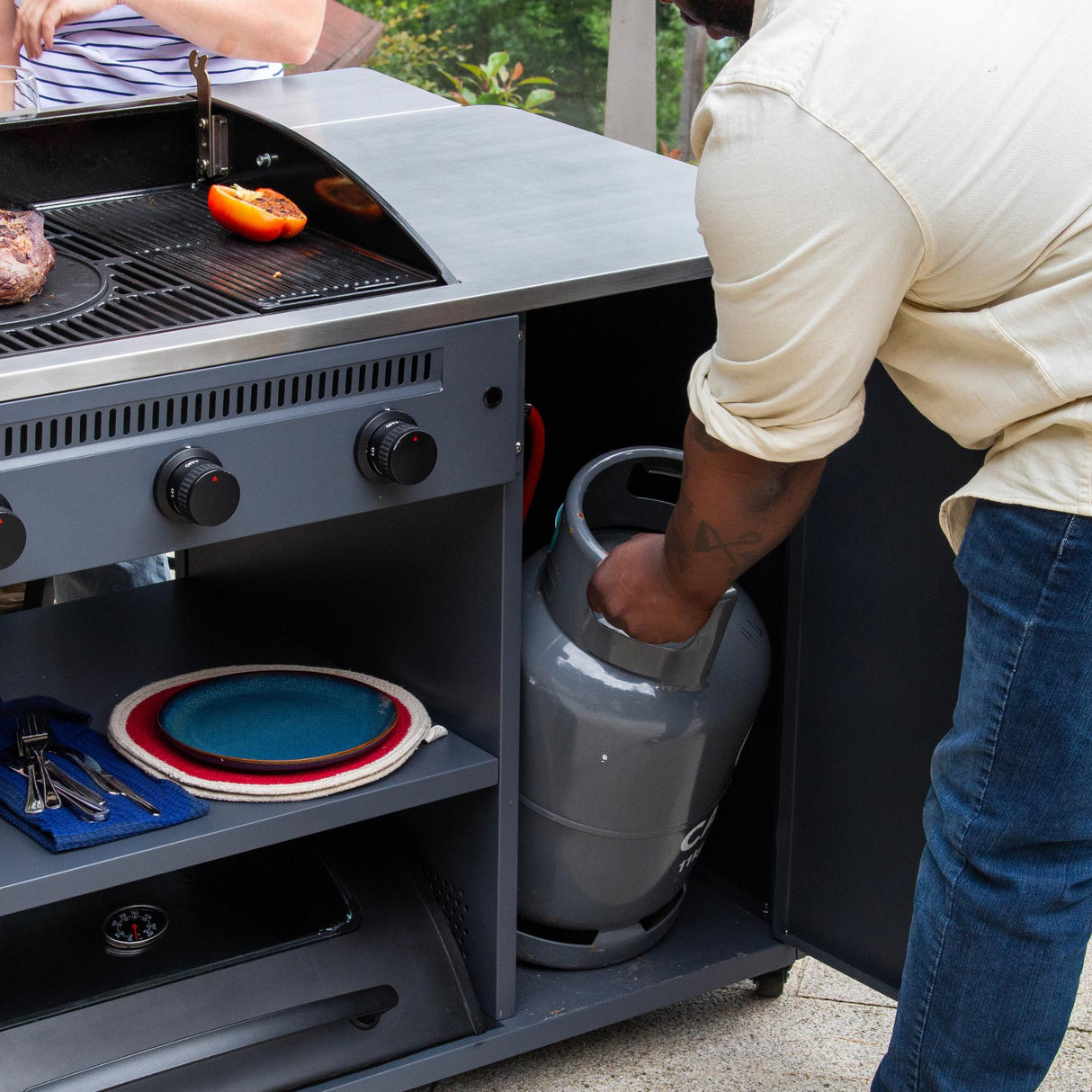 Sahara ARKE 3 Burner Gas BBQ