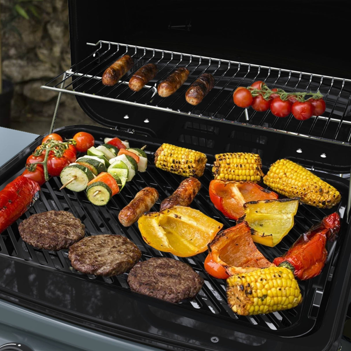 Sahara X150 2 burner bbq black