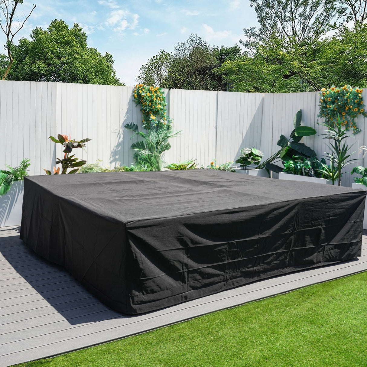 Square Garden Furniture Cover - Medium - 230cm X 230cm