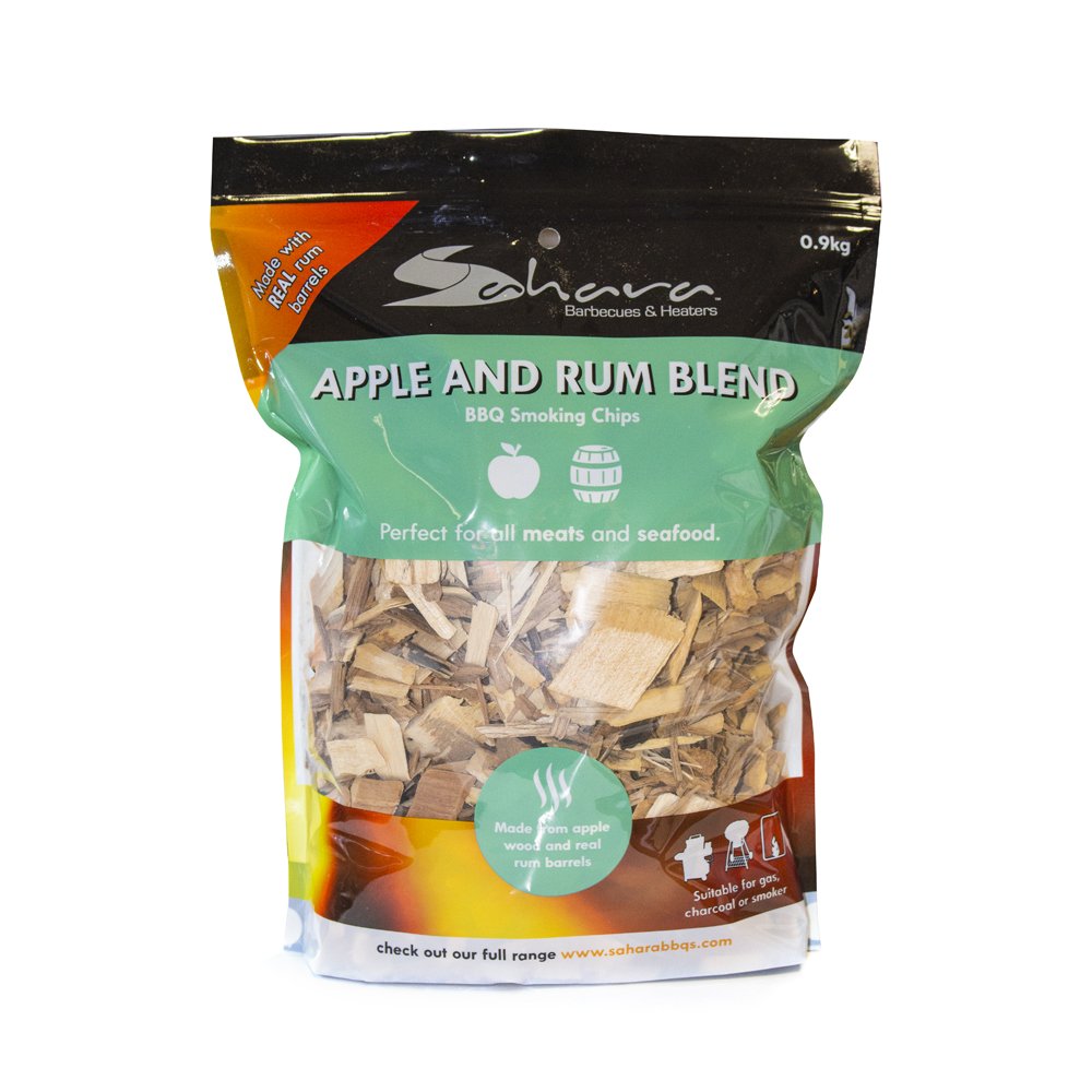 Premium Smoking Wood Chips - Apple & Rum