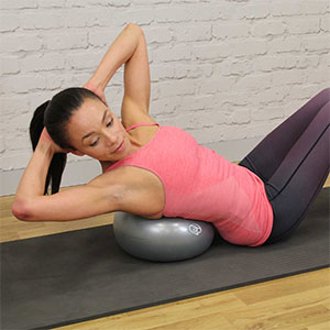 12 Inch Exer-Soft Pilates Ball Graphite