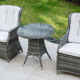 2 Seater Outdoor Dinning Set Grey