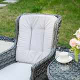 2 Seater Outdoor Dinning Set Grey