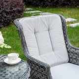 2 Seater Outdoor Dinning Set Grey