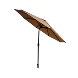 2.7m Aluminium Parasol With Tilt & Crank In Beige