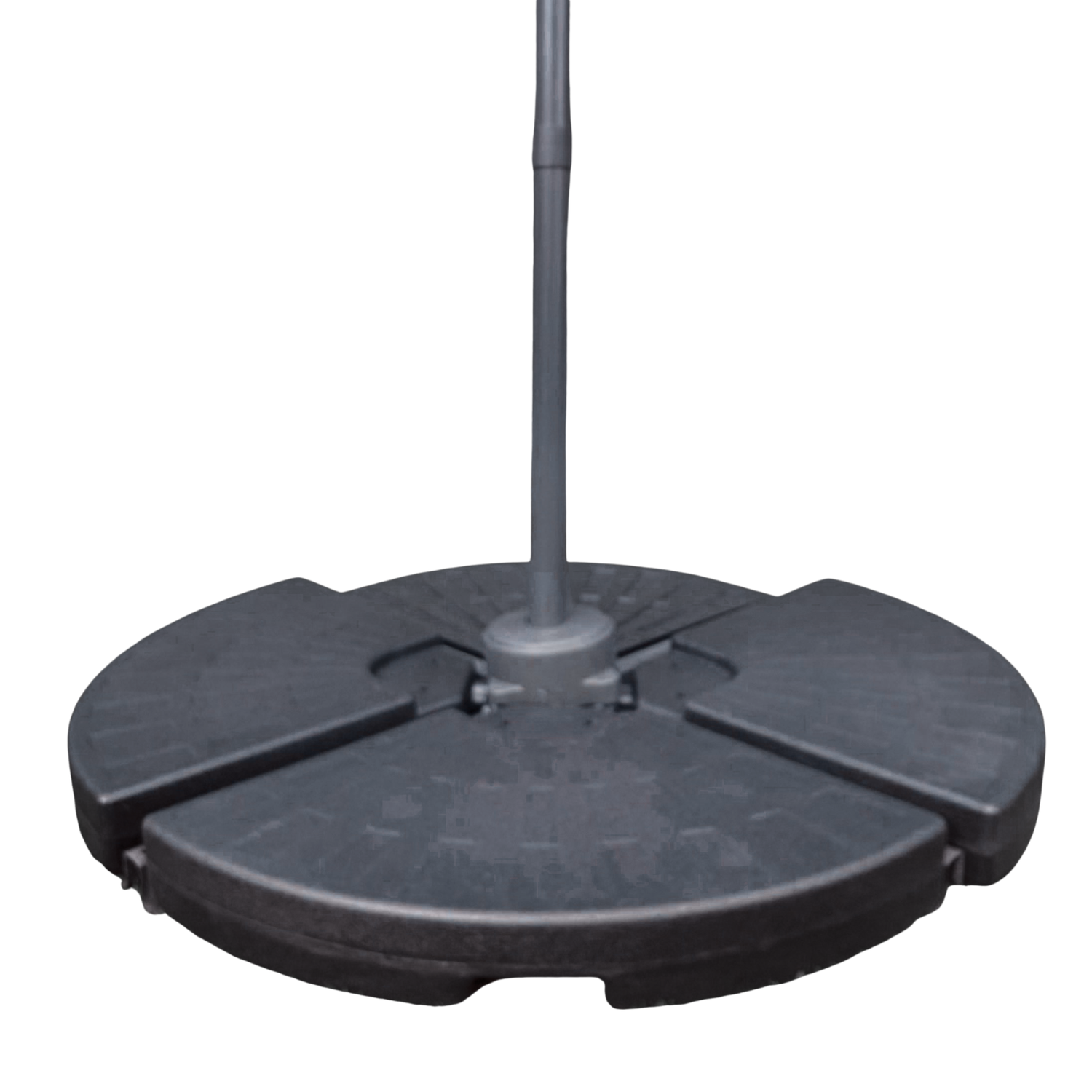 3m Deluxe Cantilever Parasol With Base in Green