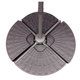 3m Deluxe Cantilever Parasol With Base in Taupe