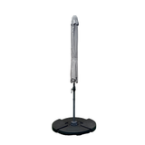 3m Deluxe Cantilever Parasol With Base in Grey