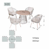 4 Seater Outdoor Dining Set