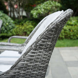 6 seater Outdoor Dinig Set With Firepit Table