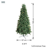 6.5ft Slim Artificial Christmas Tree