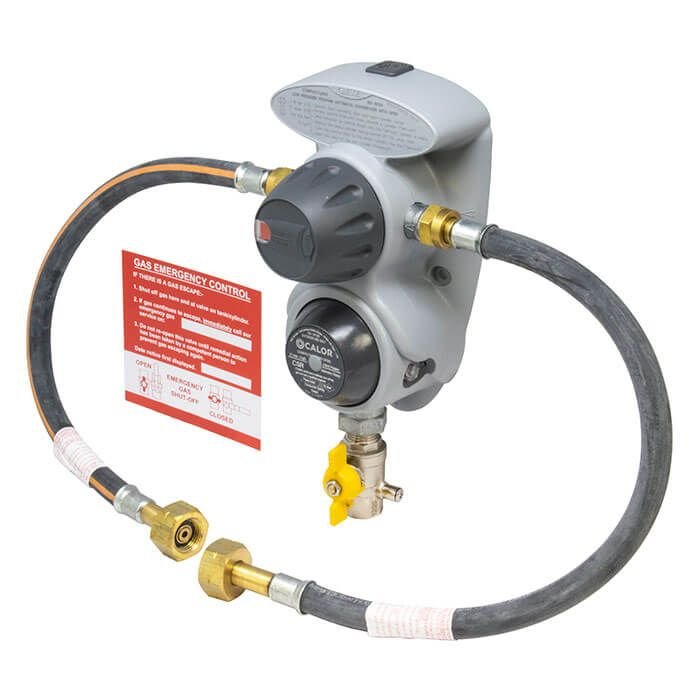 Calor Cleese 2 Cylinder Auto Changeover Regulator Kit with OPSO - Irish