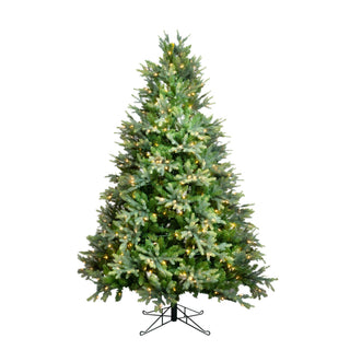 6ft Pre-Lit Artificial Christmas Tree - Grand Fir