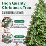 6ft Pre-Lit Artificial Christmas Tree - Grand Fir
