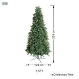 7.5ft Slim Artificial Christmas Tree