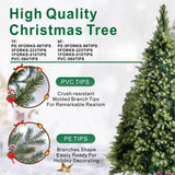 7ft Pre-Lit Artificial Christmas Tree - Icelandic